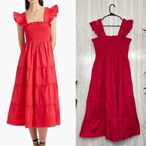 Hill House Home The Ellie Nap Dress w/ Pockets size L Large Cottage Core Fairy